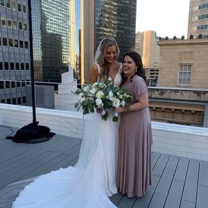 Lulus bridesmaids dress (reversible)